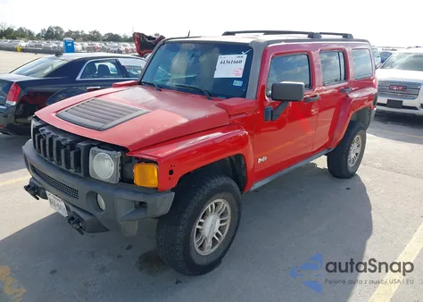 2007 Hummer H3 Suv z USA, uszkodzony, nr VIN 5GTDN13E778159294